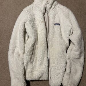 Patagonia Cream Fleece Jacket